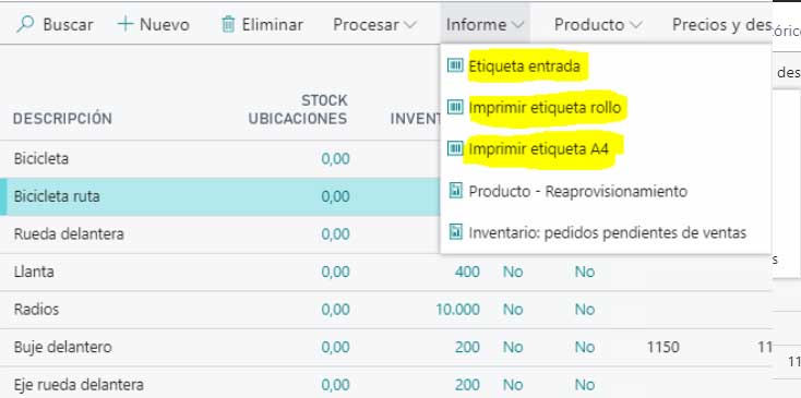 dvproduction etiquetas