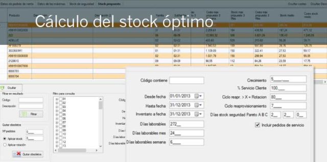 dvproduction optimizador de stock