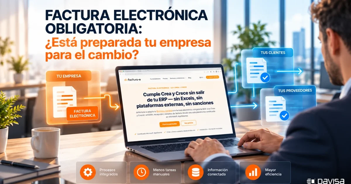 Factura electrónica obligatoria: ¿está preparada tu empresa?
