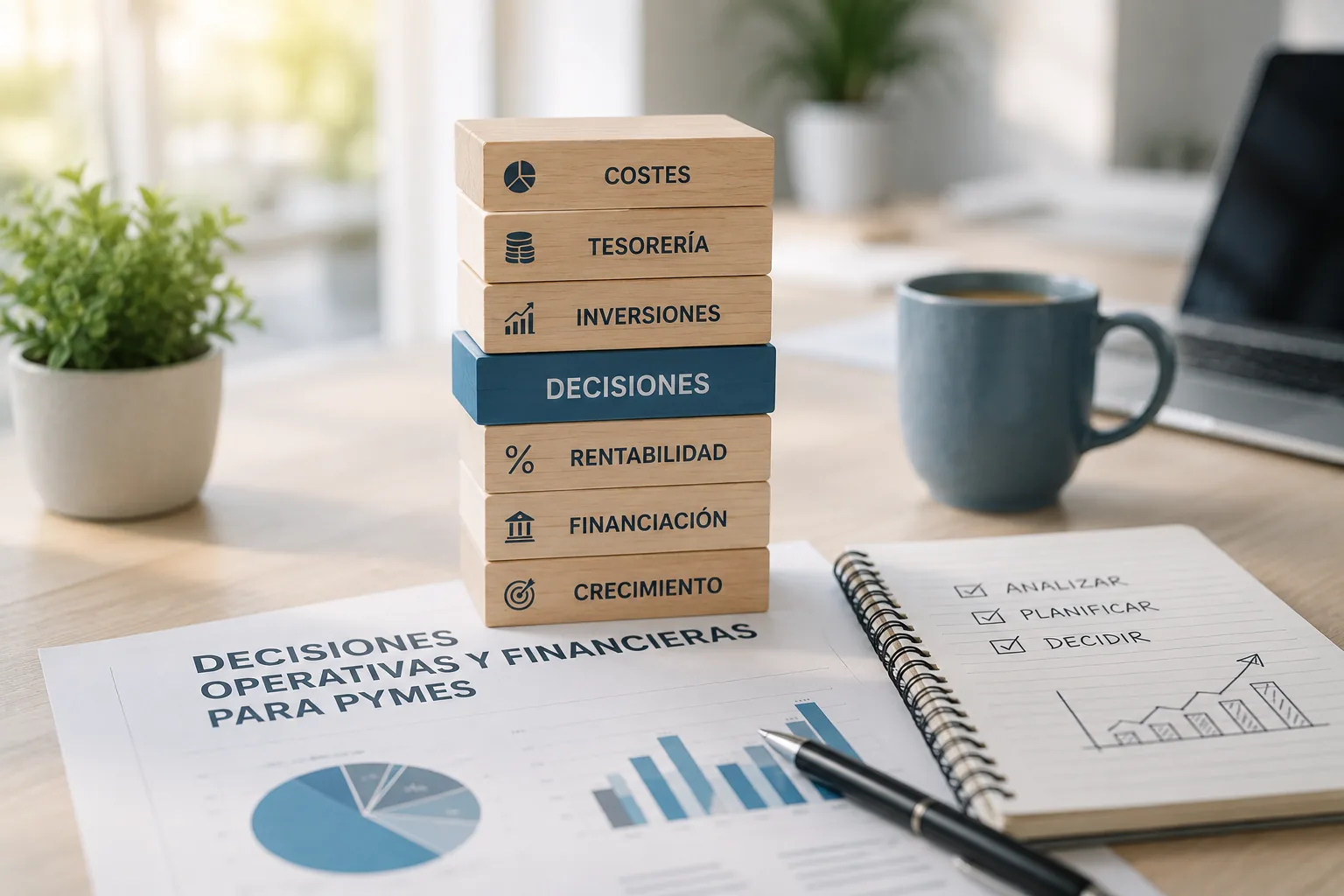Decisiones que parecen operativas y son financieras (pyme)