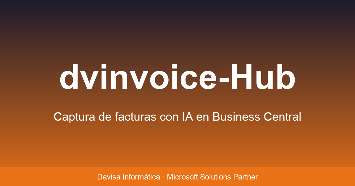 Webinar: automatizar facturas con IA en Business Central