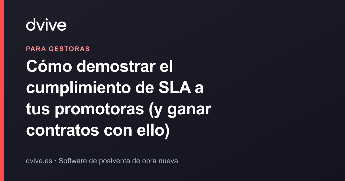 Cómo demostrar el cumplimiento de SLA a tus promotoras (y ganar contratos con ello)