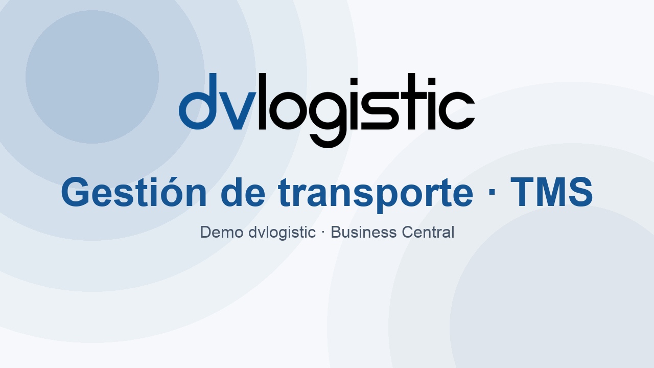 Vídeo demo dvlogistic Transporte