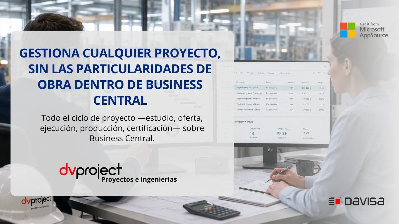 Portada Webinar dvproject proyectos e ingenierías